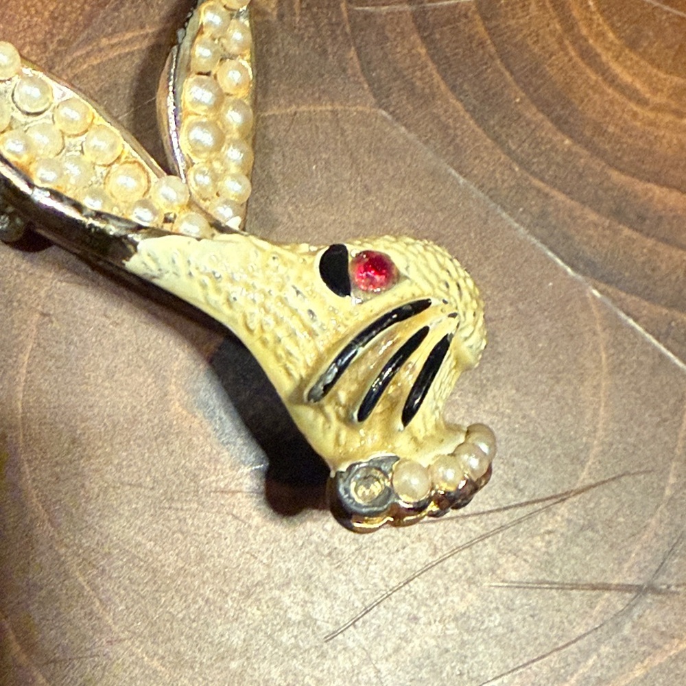 Vintage Rabbit Brooch - Picture 5 of 7